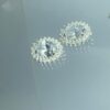BRINCO OVAL ZIRCONIA CENTRAL E CRAVEJADO - Image 3