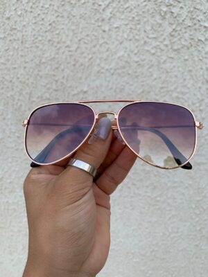 SUNGLASS AVIADOR CLASSIC MARROM