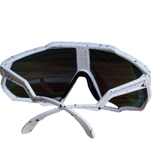 SUNGLASS SNOW BRANCO AZUL ESPELHADO