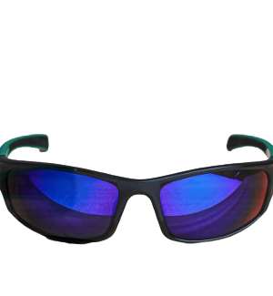 SUNGLASS OSCAR PRETO E VERDE ESPELHADO