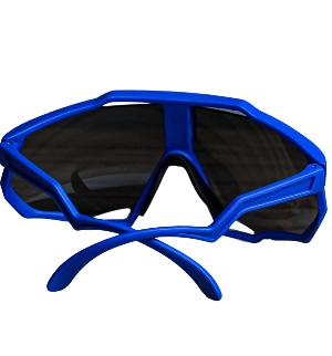 SUNGLASS SNOW AZUL CINZA ESPELHADO