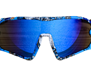 SUNGLASS TOMMY AZUL ESTAMPADO